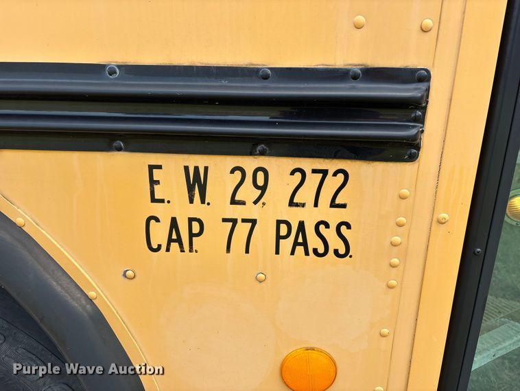 image for item DU1253 2006 Blue Bird All American school bus