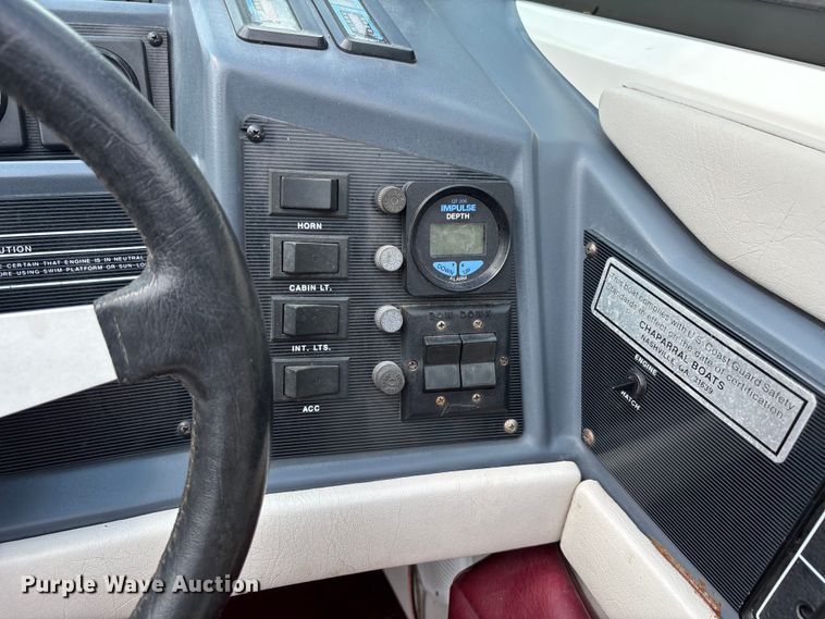 image for item DU1254 1989 Chaparral 2300 SX Sport boat