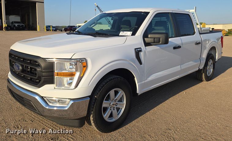 image for item DU6762 2021 Ford F150 SuperCrew pickup truck