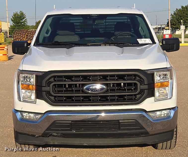 image for item DU6762 2021 Ford F150 SuperCrew pickup truck