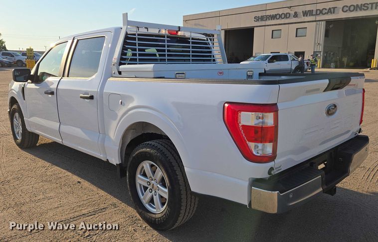 image for item DU6762 2021 Ford F150 SuperCrew pickup truck