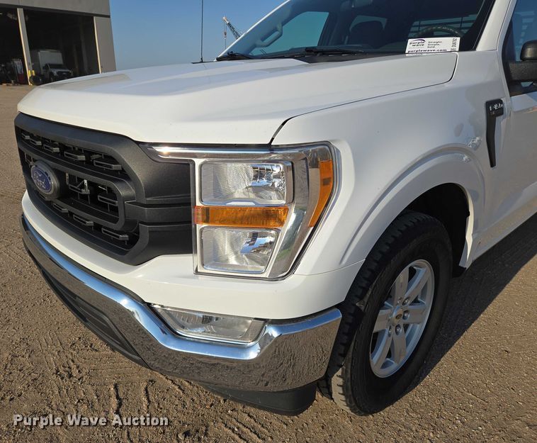 image for item DU6762 2021 Ford F150 SuperCrew pickup truck