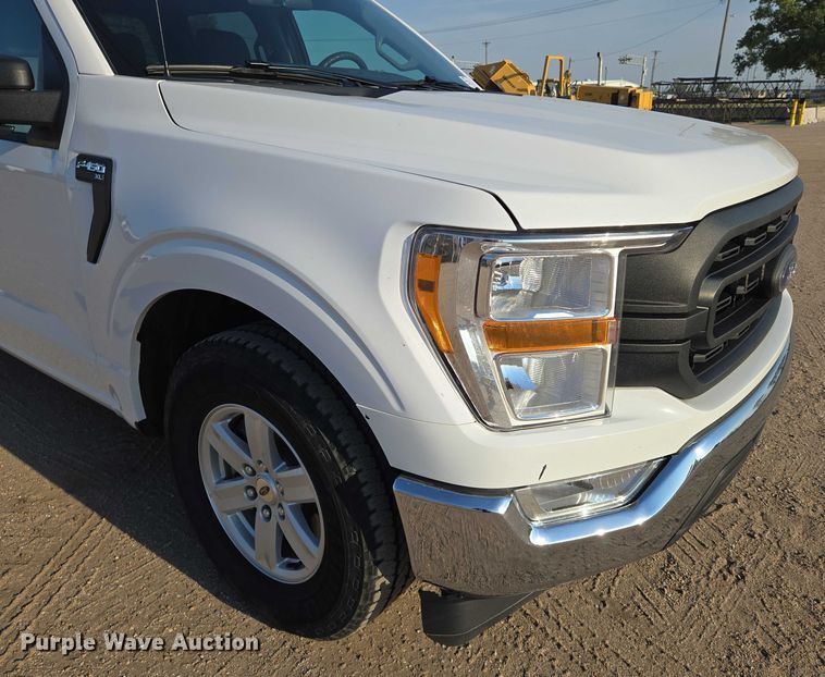 image for item DU6762 2021 Ford F150 SuperCrew pickup truck