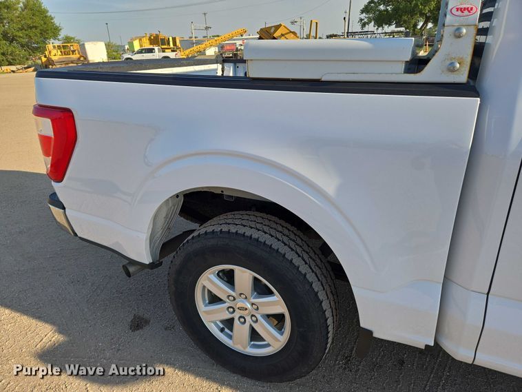 image for item DU6762 2021 Ford F150 SuperCrew pickup truck