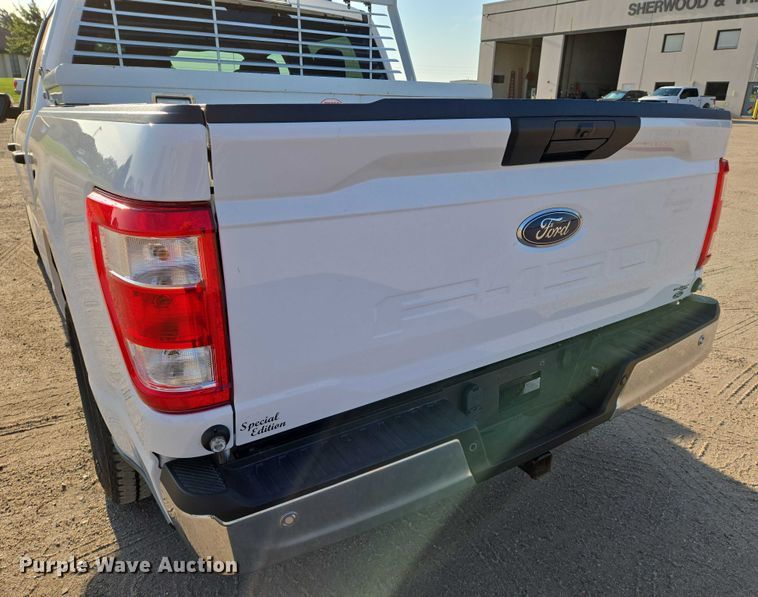 image for item DU6762 2021 Ford F150 SuperCrew pickup truck