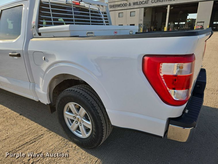 image for item DU6762 2021 Ford F150 SuperCrew pickup truck