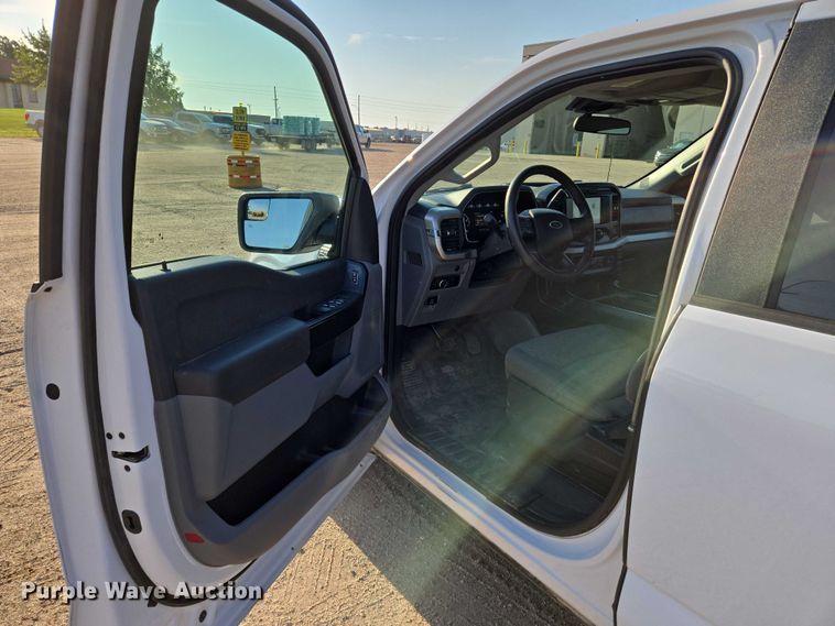 image for item DU6762 2021 Ford F150 SuperCrew pickup truck