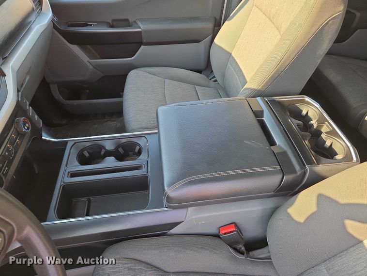 image for item DU6762 2021 Ford F150 SuperCrew pickup truck