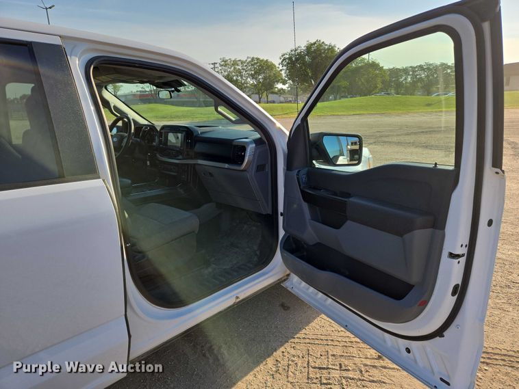 image for item DU6762 2021 Ford F150 SuperCrew pickup truck