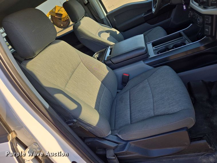 image for item DU6762 2021 Ford F150 SuperCrew pickup truck