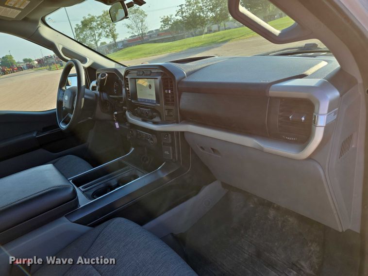 image for item DU6762 2021 Ford F150 SuperCrew pickup truck