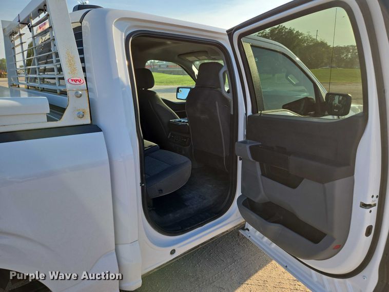 image for item DU6762 2021 Ford F150 SuperCrew pickup truck