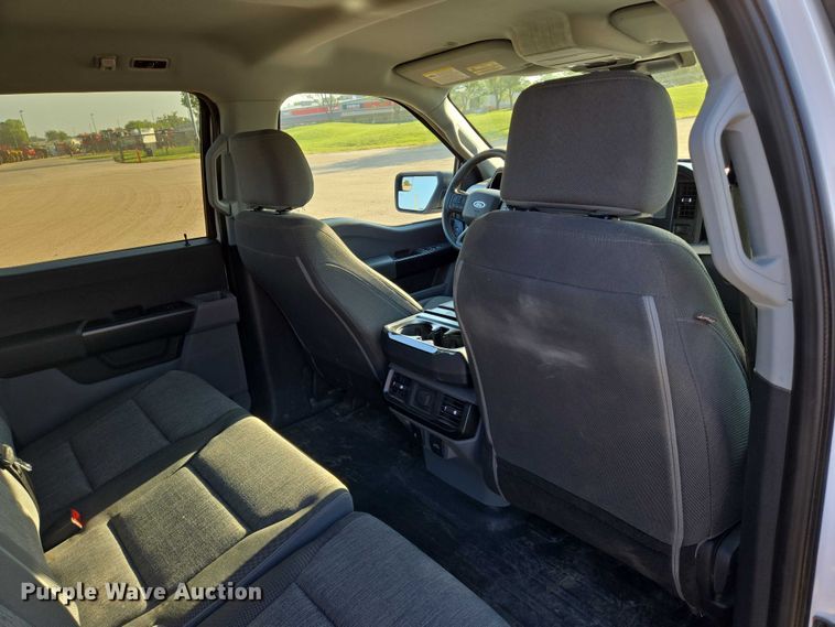 image for item DU6762 2021 Ford F150 SuperCrew pickup truck