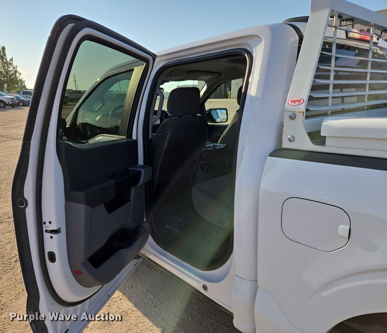 image for item DU6762 2021 Ford F150 SuperCrew pickup truck