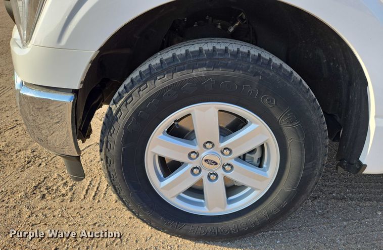 image for item DU6762 2021 Ford F150 SuperCrew pickup truck