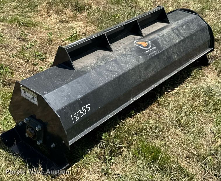 image for item DU9099 2025 Wolverine TL-12-72W skid steer tiller