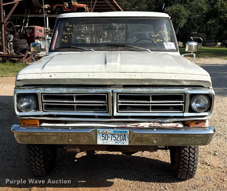 image for item DW2988 1972 Ford F250 pickup truck
