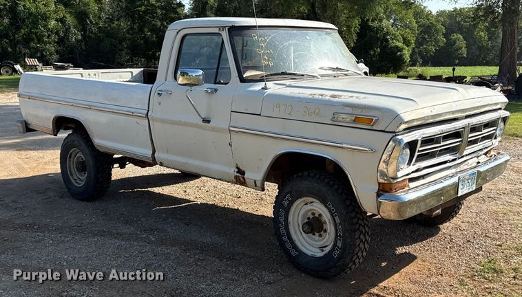 image for item DW2988 1972 Ford F250 pickup truck