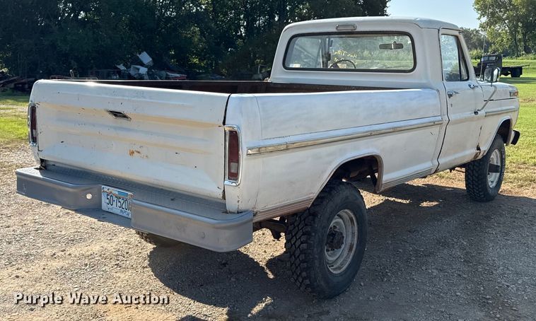 image for item DW2988 1972 Ford F250 pickup truck