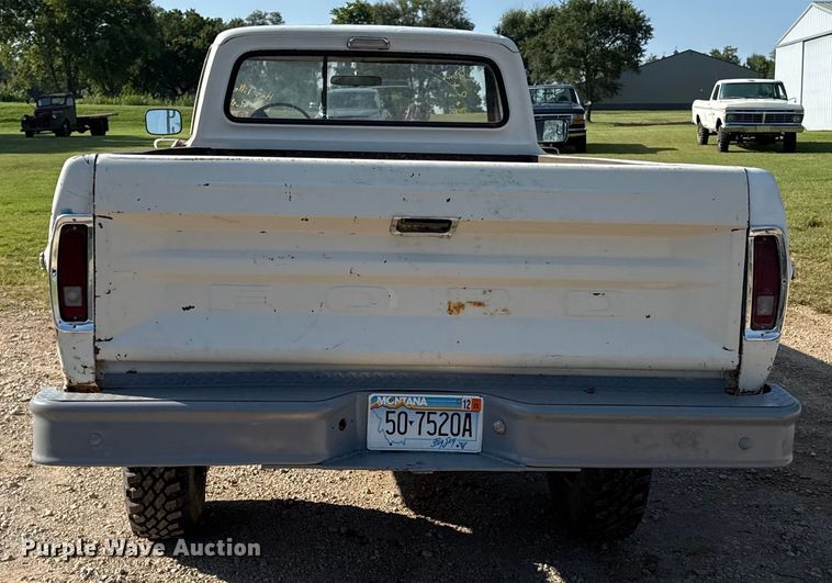 image for item DW2988 1972 Ford F250 pickup truck