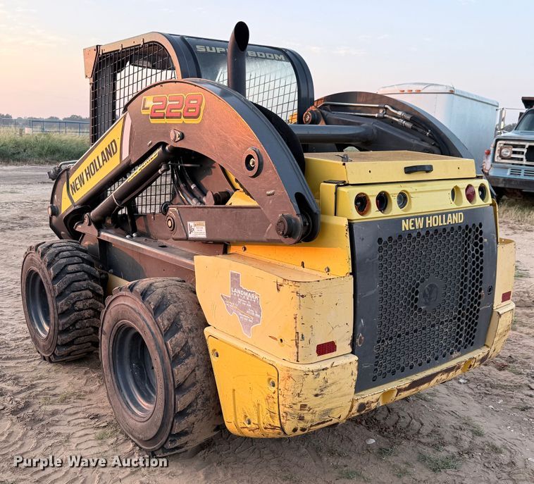 image for item DX5753 2018 New Holland L228 skid steer loader