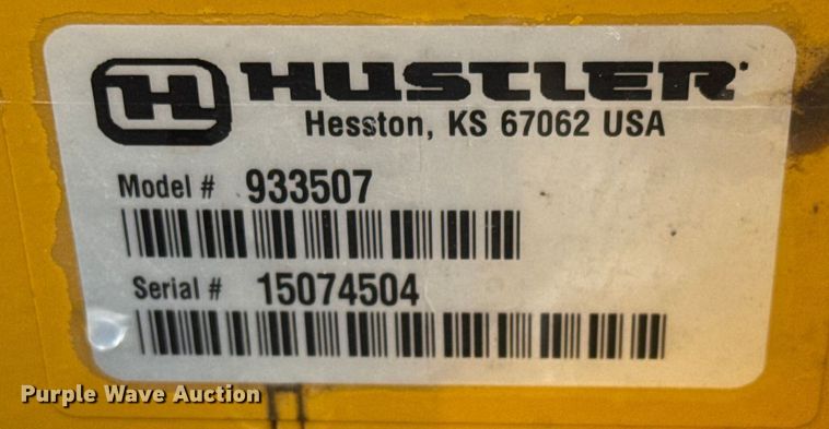 image for item DY0458 Hustler Fastrak SD ZTR lawn mower