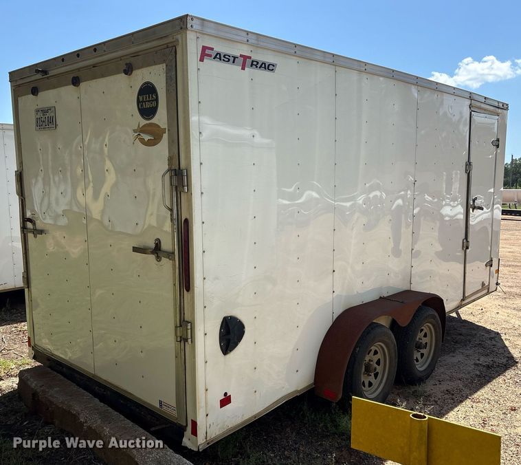 image for item DY0869 2019 Wells Cargo enclosed cargo trailer