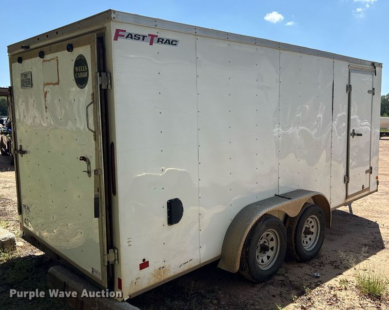 image for item DY0870 2019 Wells cargo enclosed cargo trailer