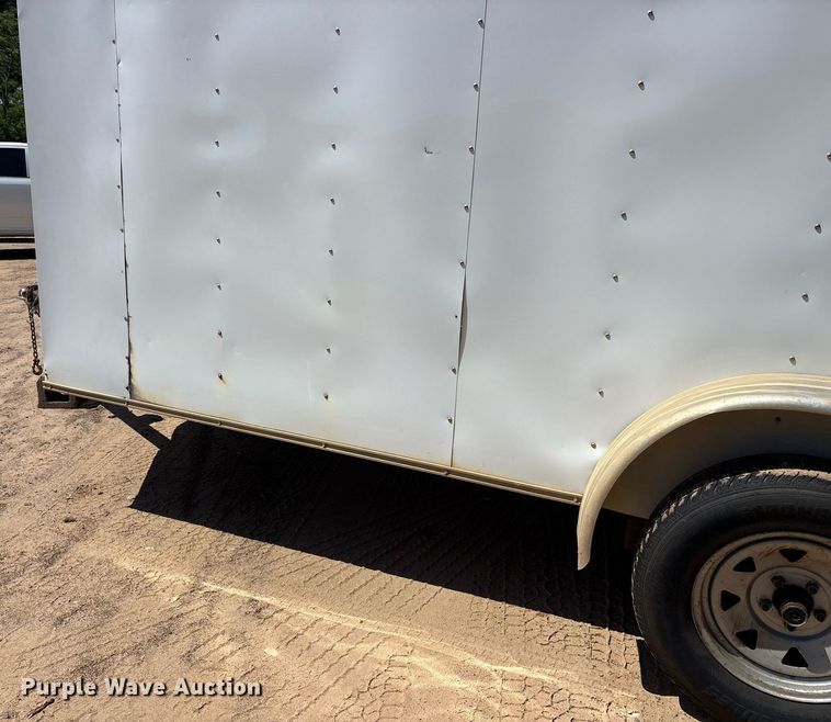 image for item DY0870 2019 Wells cargo enclosed cargo trailer