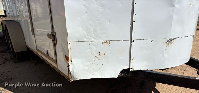 image for item DY0870 2019 Wells cargo enclosed cargo trailer