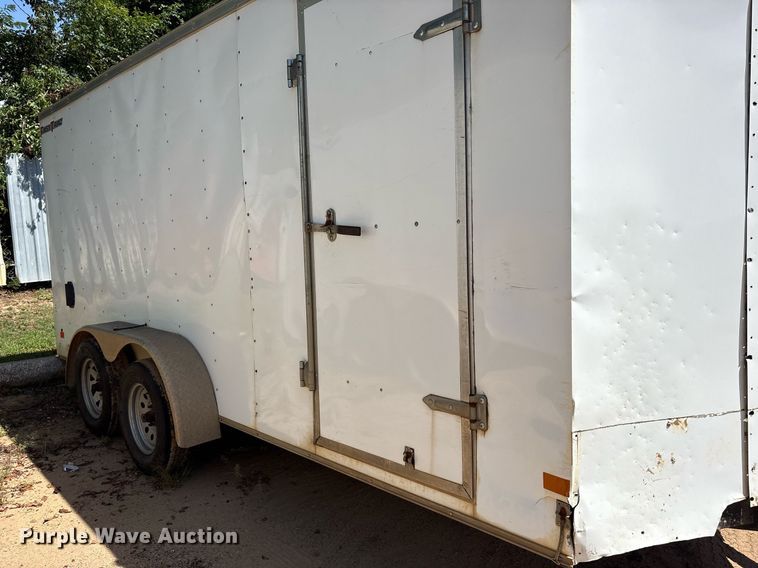image for item DY0870 2019 Wells cargo enclosed cargo trailer