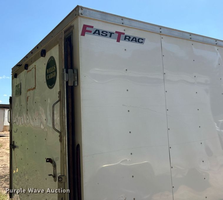 image for item DY0870 2019 Wells cargo enclosed cargo trailer