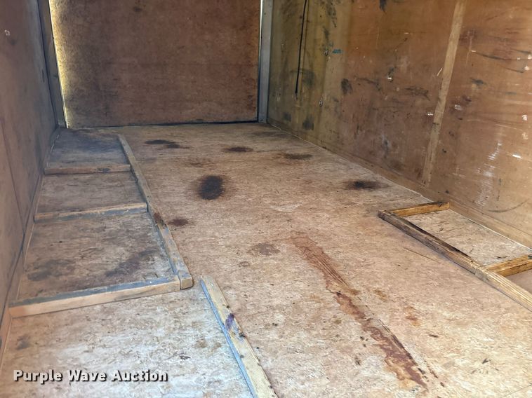 image for item DY0870 2019 Wells cargo enclosed cargo trailer