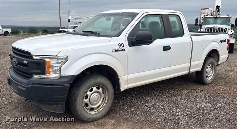 image for item DY0950 2018 Ford F150 SuperCab pickup truck