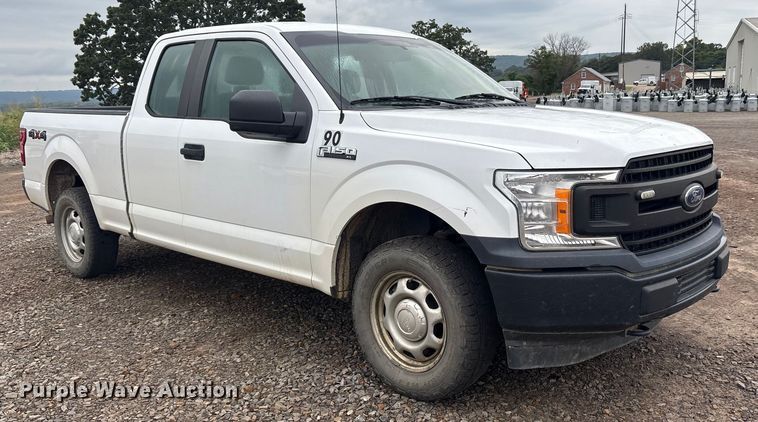 image for item DY0950 2018 Ford F150 SuperCab pickup truck