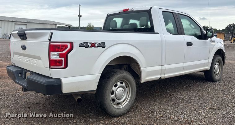 image for item DY0950 2018 Ford F150 SuperCab pickup truck