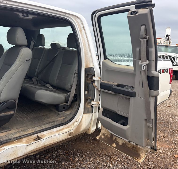 image for item DY0950 2018 Ford F150 SuperCab pickup truck