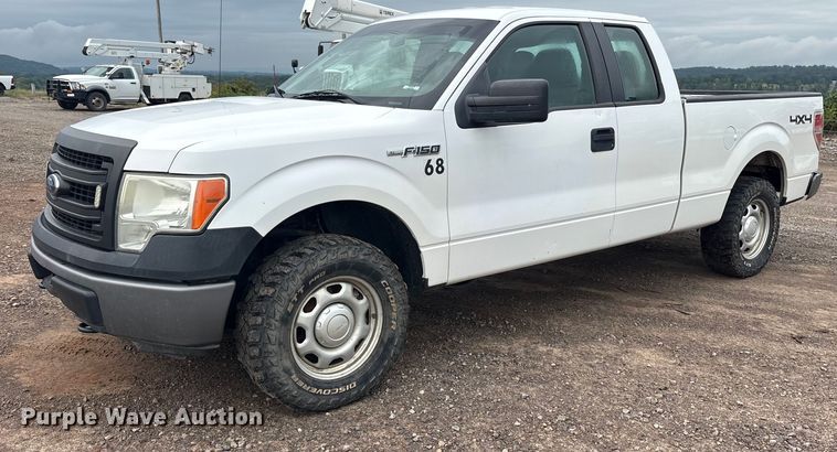 image for item DY0951 2014 Ford F150 SuperCab pickup truck