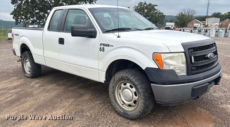 image for item DY0951 2014 Ford F150 SuperCab pickup truck