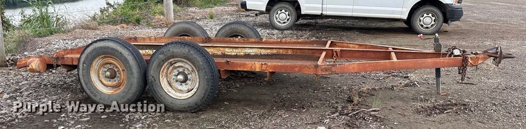 image for item DY0953 2004 Shop built utility trailer