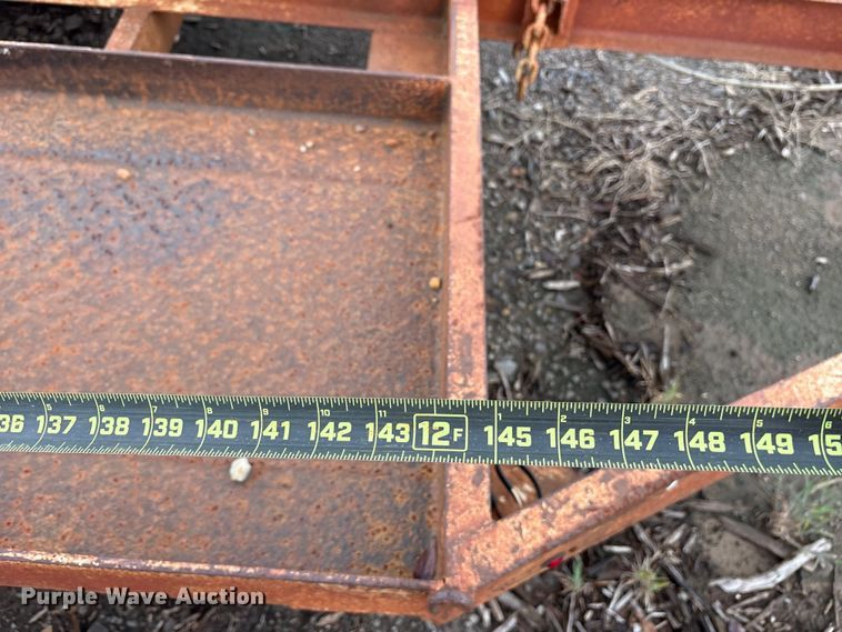 image for item DY0953 2004 Shop built utility trailer