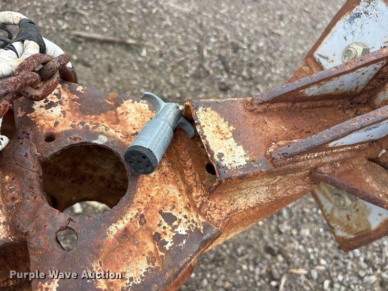 image for item DY0953 2004 Shop built utility trailer