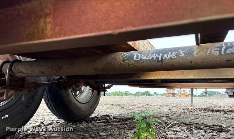 image for item DY0953 2004 Shop built utility trailer