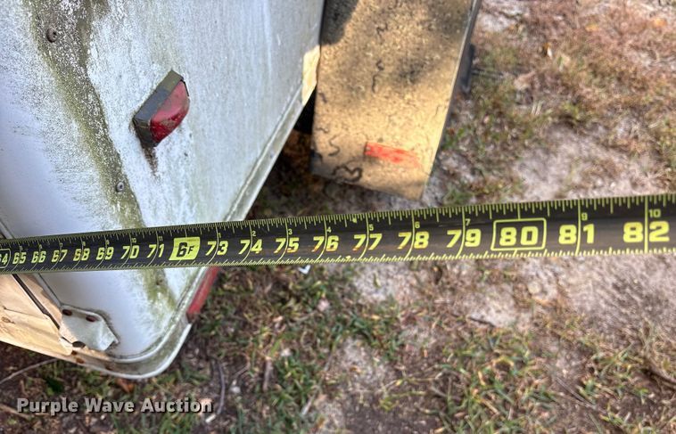 image for item DY0957 1992 Wells Cargo enclosed cargo trailer