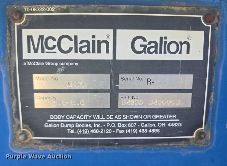 image for item DY1113 1990 Ford F700 Crew Cab dump truck