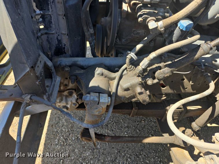 image for item DY1113 1990 Ford F700 Crew Cab dump truck