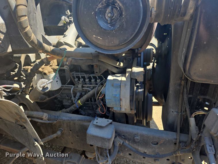 image for item DY1113 1990 Ford F700 Crew Cab dump truck