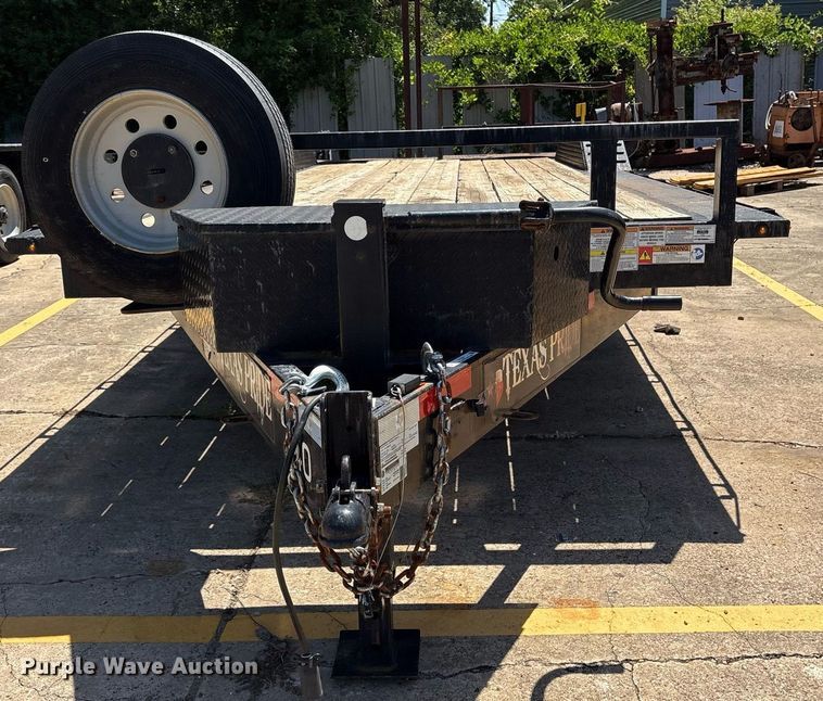 image for item DY2551 2021 Texas Pride EQ820220KGN equipment trailer
