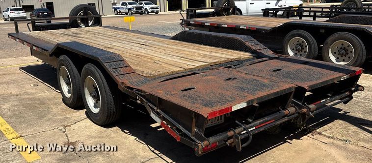 image for item DY2551 2021 Texas Pride EQ820220KGN equipment trailer
