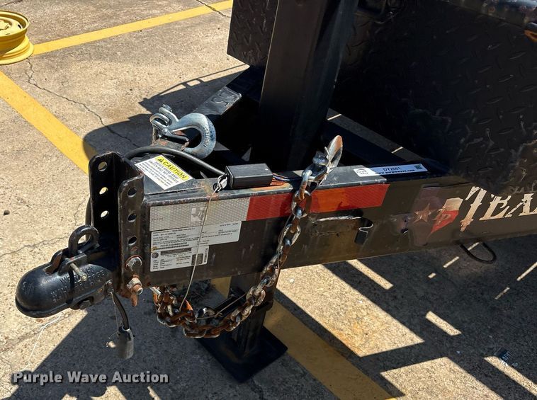 image for item DY2551 2021 Texas Pride EQ820220KGN equipment trailer